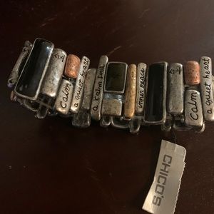 Chico’s Calm Soul Stretch Bracelet
